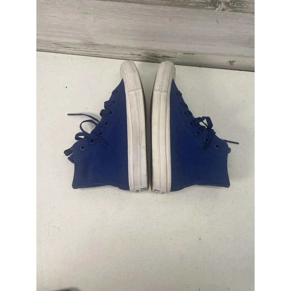 Converse Chuck Taylor Hi Shoes Womens Size 5.5 Blue Canvas High Top Sneakers
